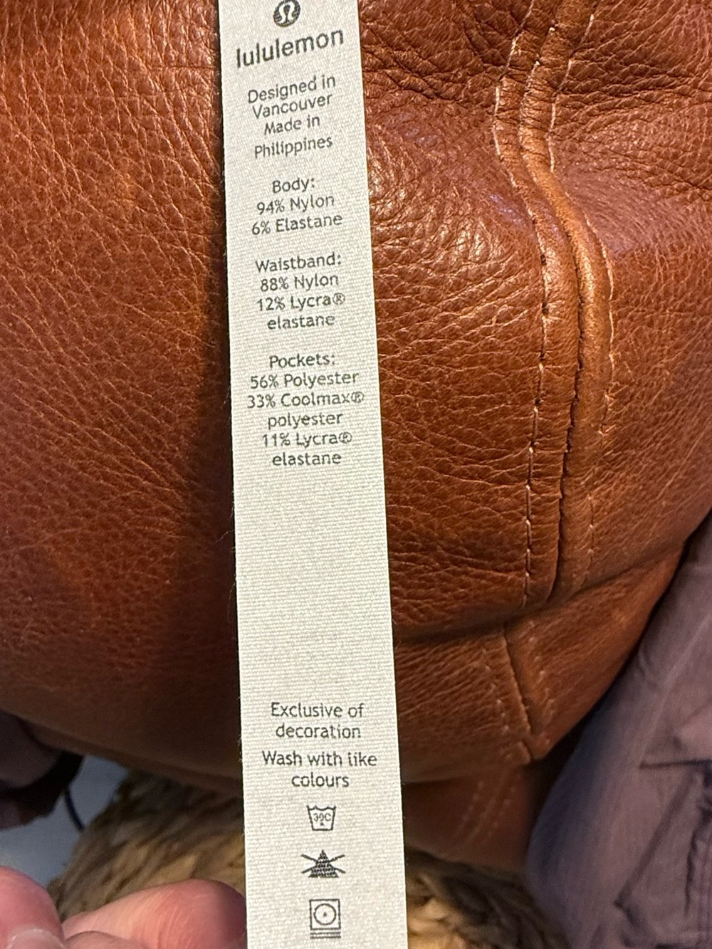 Lululemon Women’s Drawstring Pants - NWT-Antique Bark - Picture 5 of 7